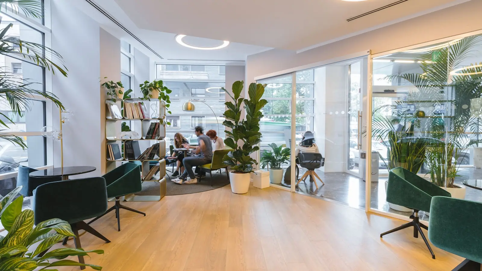 Commercial office interior